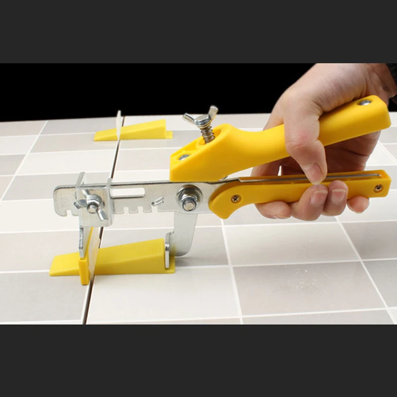Accurate Tile Leveling System Floor Wall Flat Leveler Plastic Spacers
constructions tool part 100 Clips 100 Wedges 1Tile pliers
