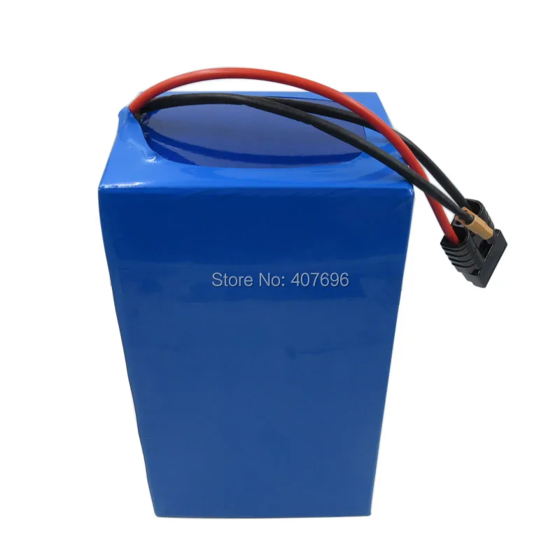 Flash Deal 3500W 52V 50AH Electric bike battery pack 51.8V Lithium battery use samsung 3500mah cell 70A BMS with 58.8V 5A Charger 8