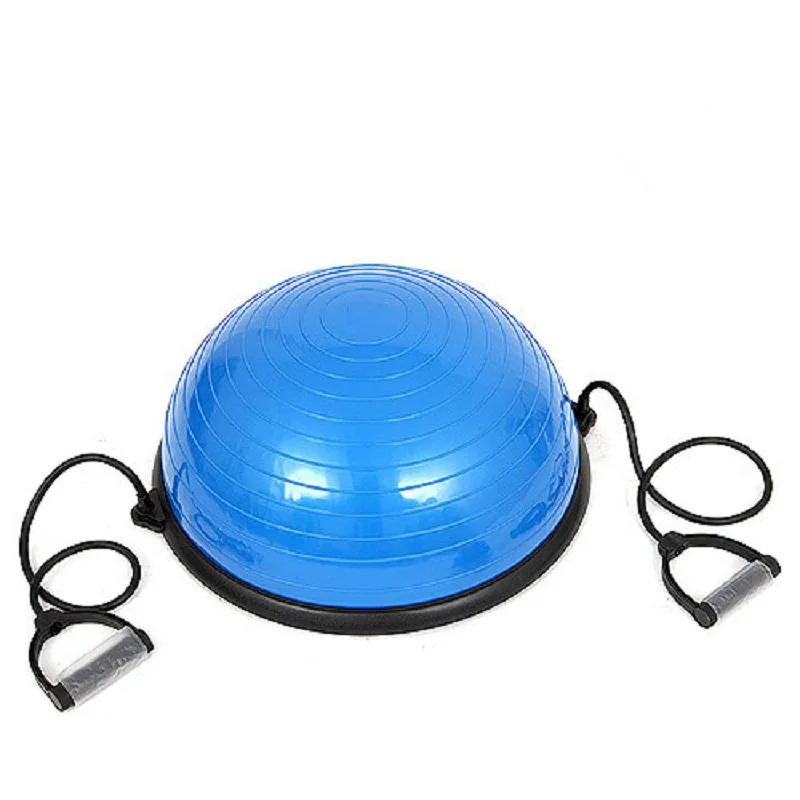 Yoga Half Ball Fitness Ball Yoga Balance Trainer Balance Knee Pads Home Gym Equipment gymbal 58cm