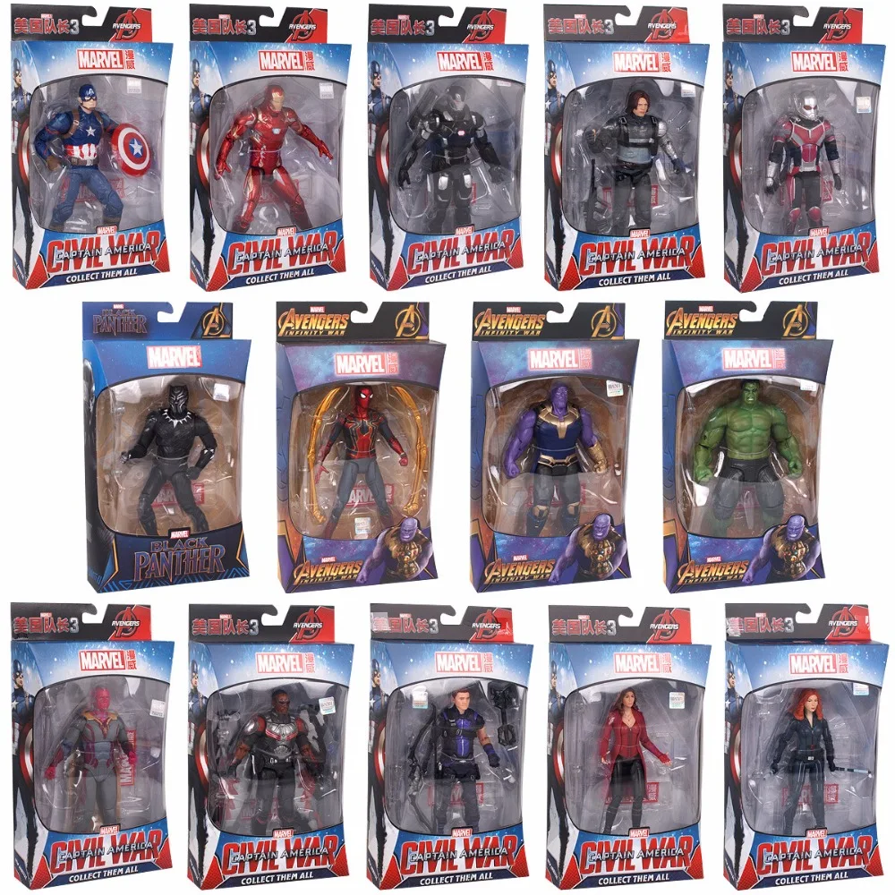 Hasbro Marvel с держателем Мстители Америка капитан Человек муравей Черная пантера