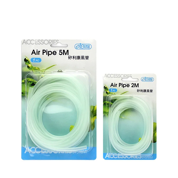 

ISTA air pipe CO2 air transparent silica gel sorft tube 4mm never Ageing getting hard aquarium water plant tank