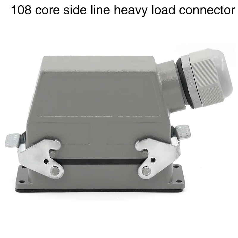 Здесь продается   Heavy duty connector 108 cold pressed rectangular air plug hdc-hdd-108 industrial waterproof socket 10A  Электротехническое оборудование и материалы