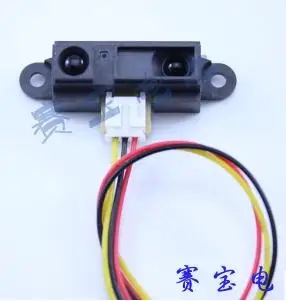 

100% NEW ORIGINAL GP2Y0A21YK SENSOR DIST MEASUR 80CM ANLG (GP2Y0A21YK0F) (INCLUDING WIRES )