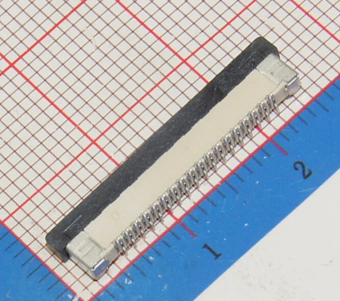 

10Pcs/lot Flexible Flat Cable Connector Vertical Type 0.5mm 36P FFC FPC Socket 0.5mm Pitch 36Pin