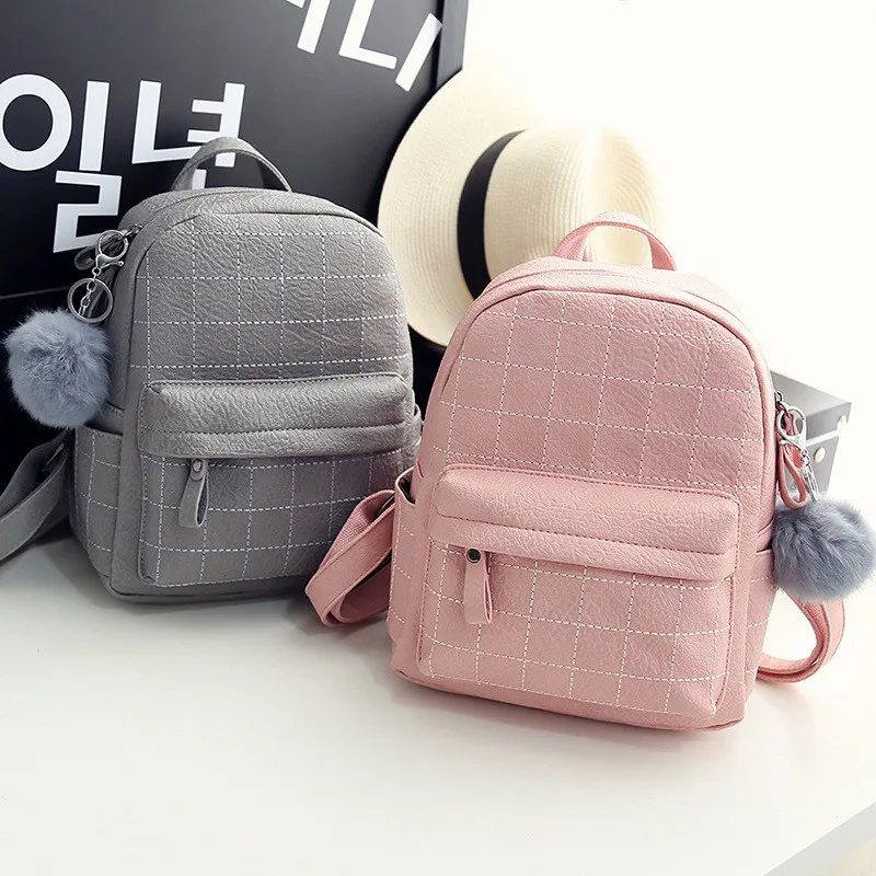 women leather backpack mochila mochila kanken anti roubo teenage