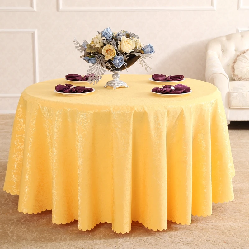 

Phoenix On Branches Rectangle Small Polyester Jacquard Hotel Tablecloths Wedding Table Round Cloth Decoration Mariage Table