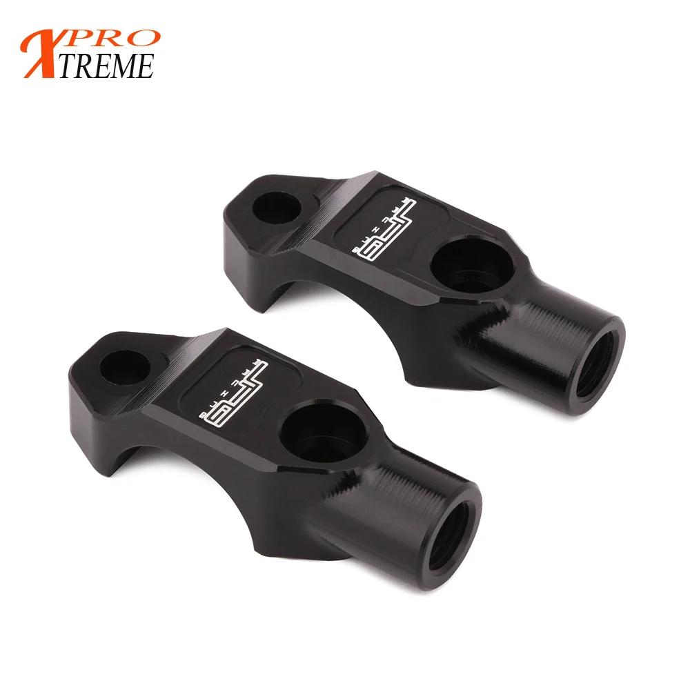 

Motorcycle CNC M8 M10 Rotating Rod Clamp Rear View Mirror Cover For HONDA KTM KAWASAKI CR CRF EXC EXCF XC XCF KX KXF KLX