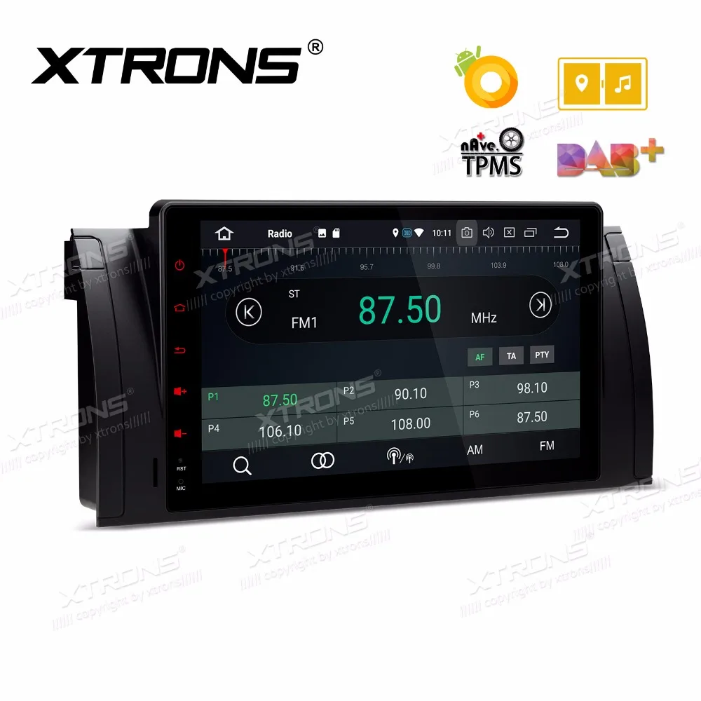 9 ''Android 8 0 Octa Core 1 Din автомобильный dvd плеер радио GPS навигация для BMW X5 E53 1999 2005