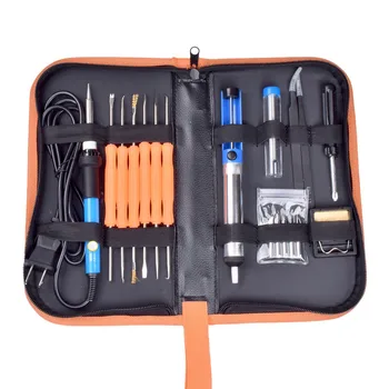 

60W Electric Soldering Iron Kit with Adjustable Temperature Welding Iron Tips Set QJS Shop