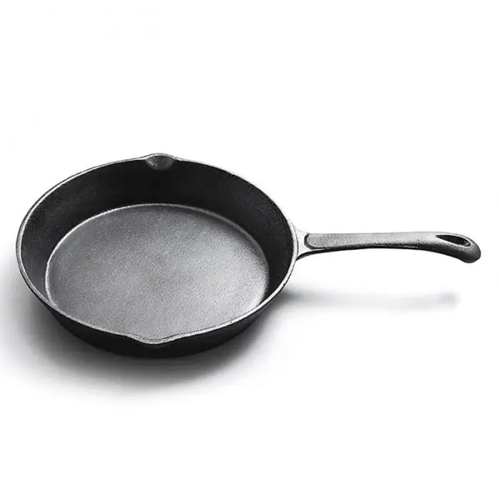 1 шт. чугунная сковорода чайник без дыма сковорода кухонная посуда принадлежности индукционная плита LBShipping