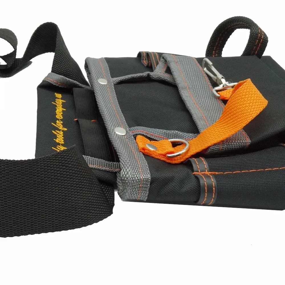 8 Pockets Multi-Function Tool Bag,Tool Holder Belt D