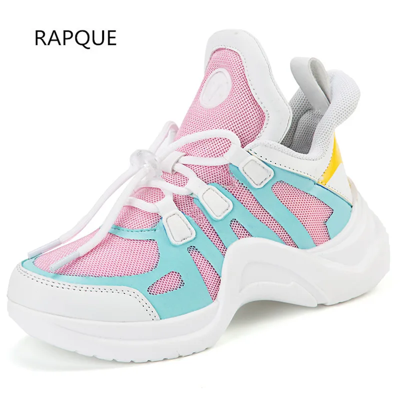 Дизайн; Детские кроссовки; детская спортивная обувь для мальчиков и девочек; сезон весна-осень; Молодежная детская обувь для бега; зимняя обувь; цвет розовый, черный
