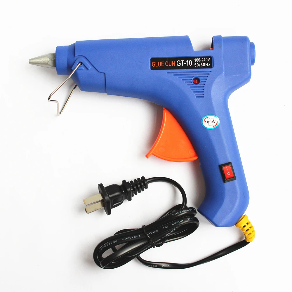 Car Paintless Dent Repair Tools Dent Removal with 18X Puller Tabs Gold Lifter Hand Tool Kit with 100W Glue Gun
