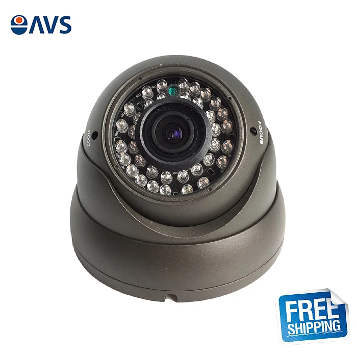 

Long View Distance 1080P Vandalproof Indoor Security CCTV TVI Dome Camera System 2.8-12mm VF Lens