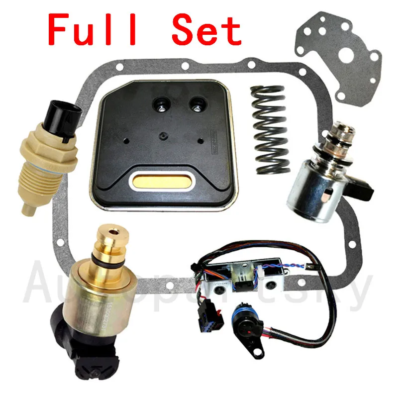 

Upgrade Heavy Duty Pressure Solenoid 3-4 Accumulator Spring 126" Output Speed Sensor with O-Ring OE 56041403AA 52118652 4800879