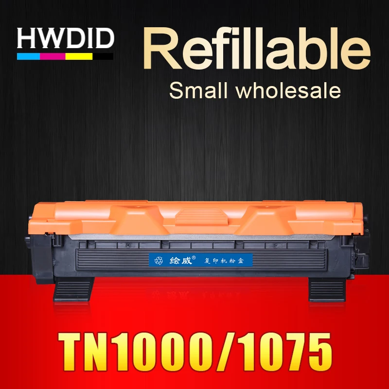 

HWDID TN1000 TN1030 1050 1060 1070 TN1075 Compatible Toner Cartridge for Brother HL1110 1110R 1112 1112R MFC1810 1815 DCP1510