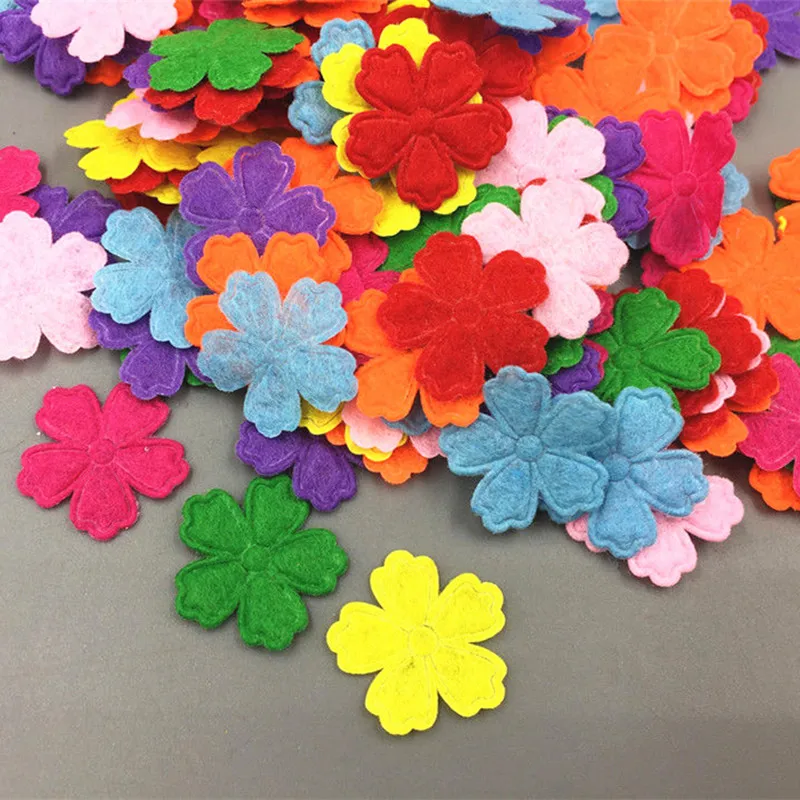 Buy DIY 400pcs Felt Appliques Craft Cherry shape