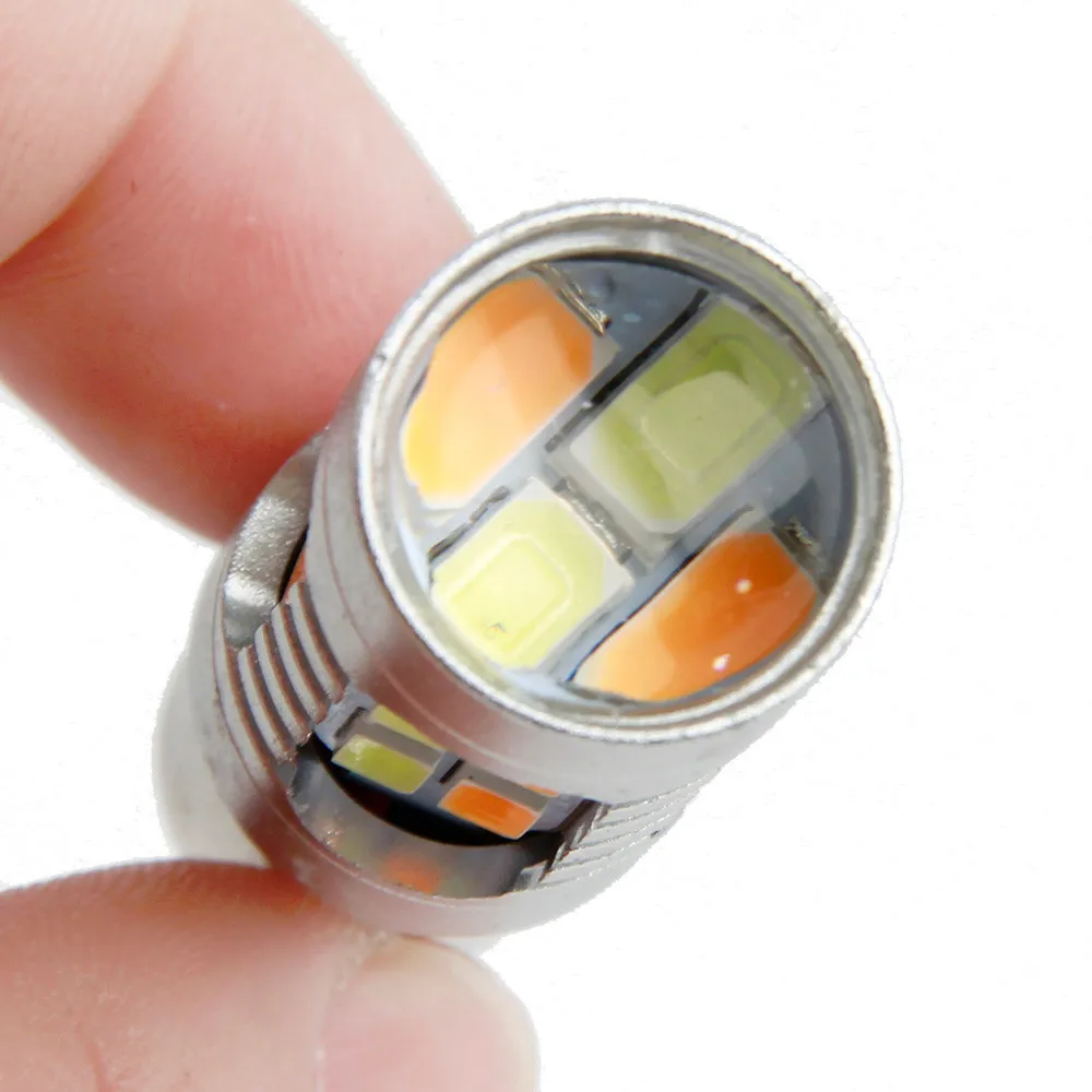 1 шт. 1157 BAY15D 5630 5730 20 SMD Янтарный Белый переключатель светодиодные лампы S25