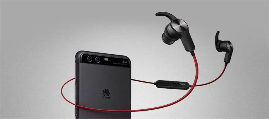 Оригинальные спортивные наушники HUAWEI AM60, беспроводные Bluetooth наушники Honor xSport с микрофоном, водонепроницаемые Bluetooth 4,1 для наружной гарнитуры