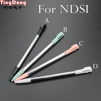 

TingDong 100PCS Retractable Metal Touch Screen Pen Stylus for NDSi Game Console
