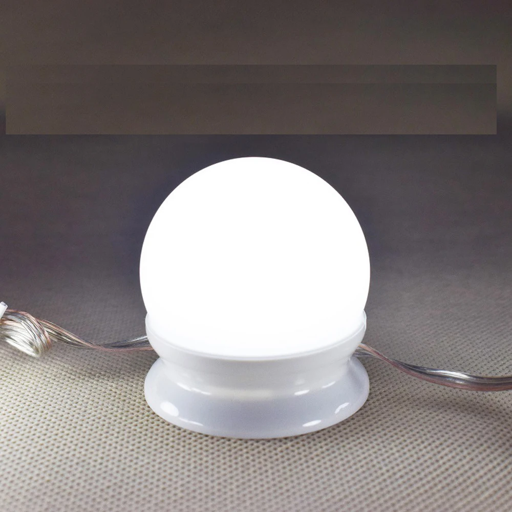 portable led lighted makeup mirror vanity compact