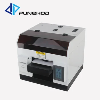 

punehod flatbed uv printer a4 size 6 colors independent ink cartridge cmyk+ww for pen printing machine factory outlet