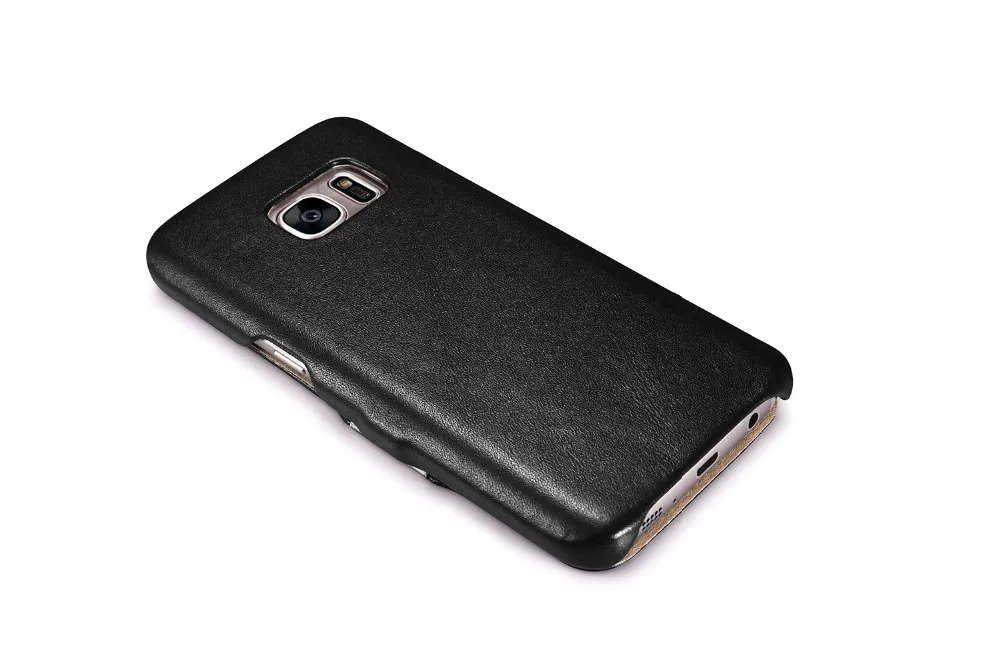 ICARER, роскошный чехол из натуральной кожи для samsung Galaxy S7/S7 Edge, ультра тонкий флип-чехол, чехол для мобильного телефона, s, аксессуары