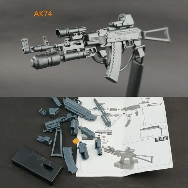 1 6 Scale 4d Hk416 Ak74 Mg62 Assembly Gun Model Puzzle Weapon For Action Figure Action Figures Fzgil Toys Hobbies 1 6 Scale 4d Hk416 Ak74 Mg62 Assembly Gun Model Puzzle Weapon For Action Figure Action Figures Fzgil Toys Hobbies