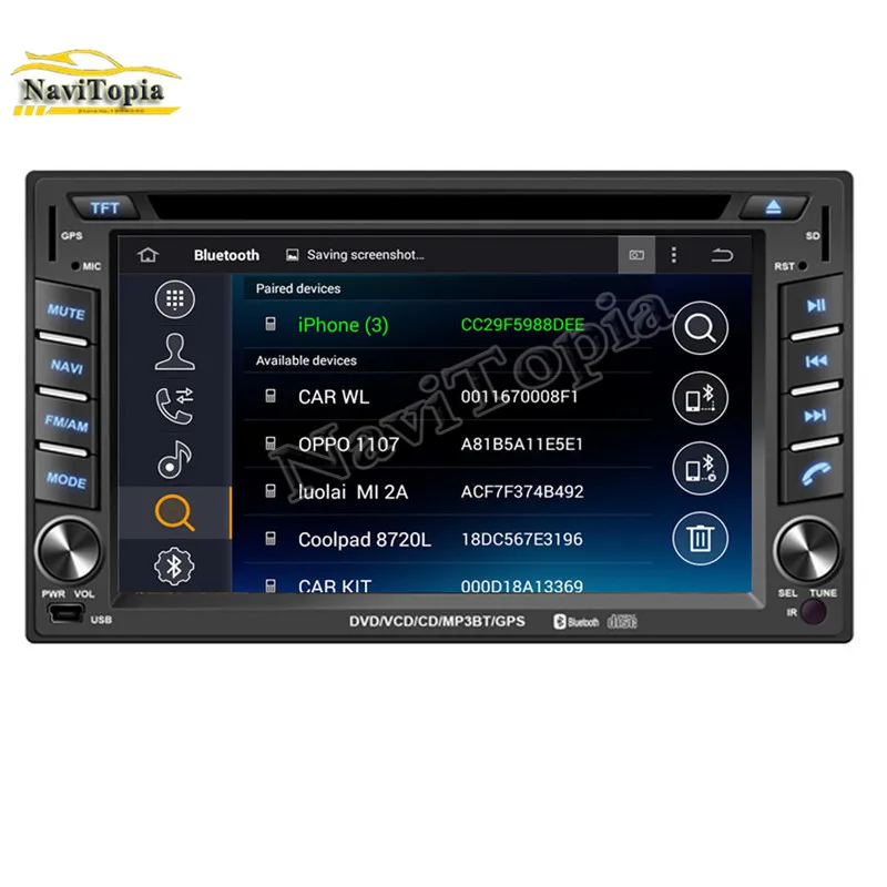 Discount NAVITOPIA 4G RAM 64G ROM PX6 Six Core Android 9.0 Car DVD Player GPS for Dodge Attitude 2005-2011 for Hyundai TuCPon 2004-2012 4