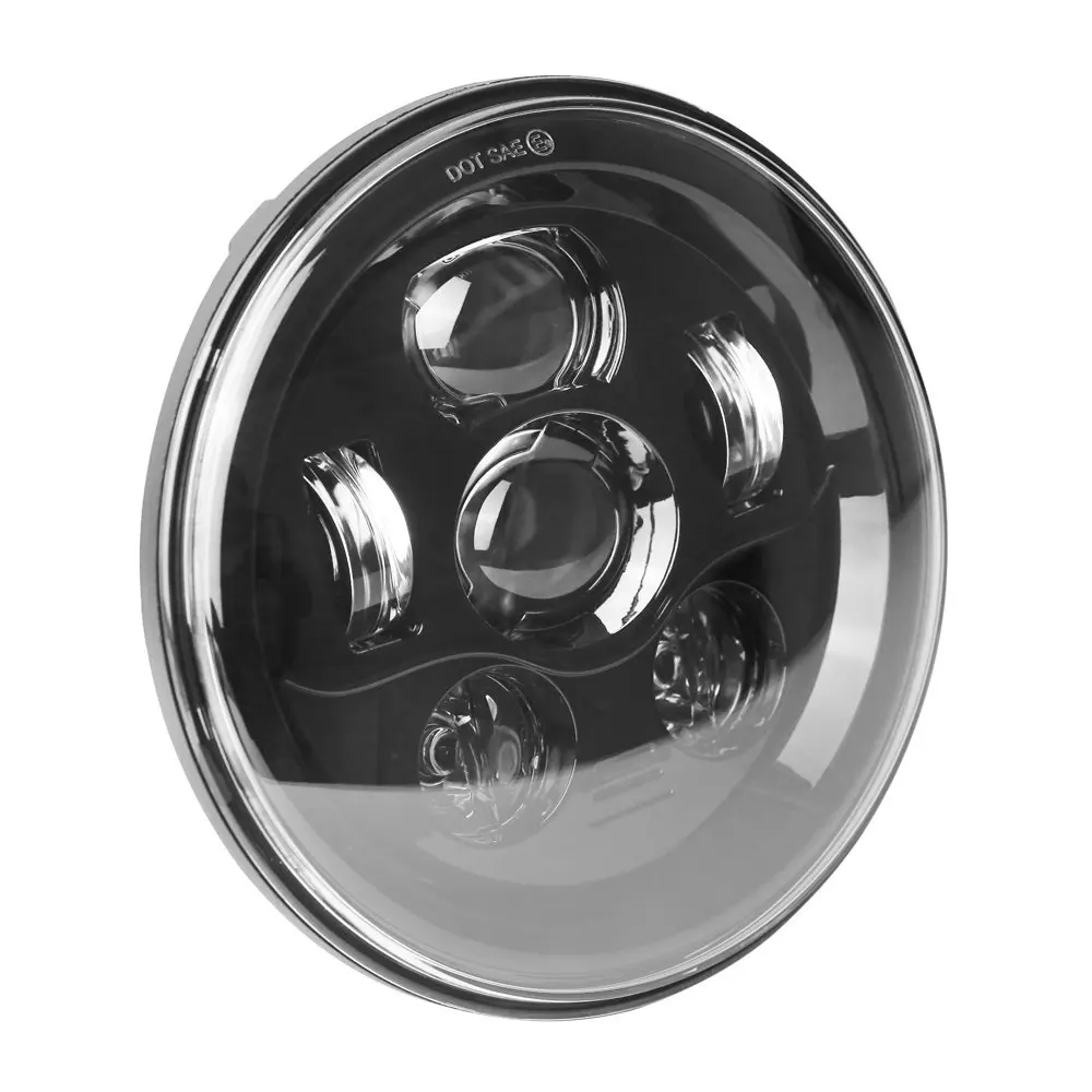 Super Bright 40W 7 Inch Round LED Motorcycle Headlight for Harley