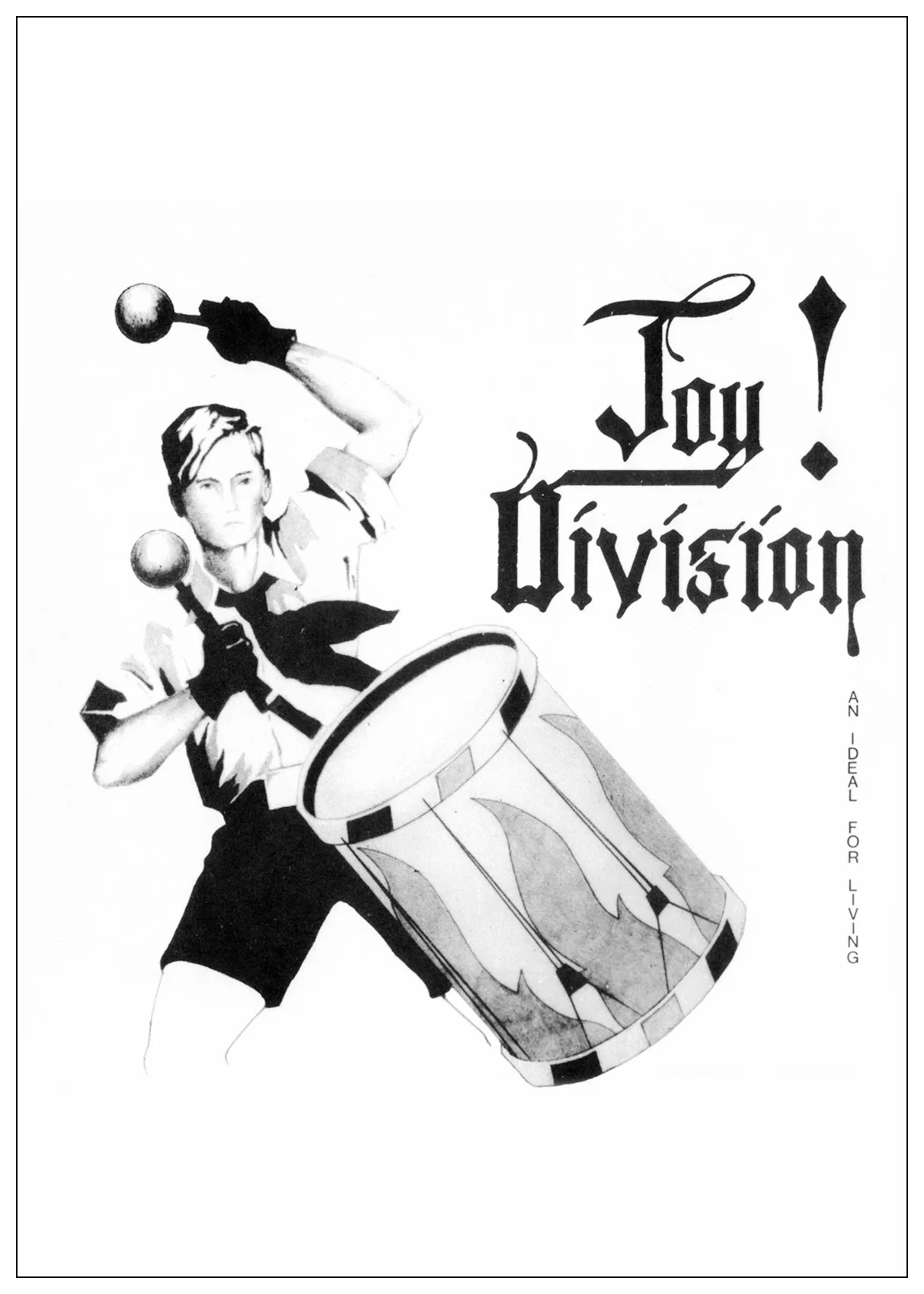 Панк музыка Joy Division плакат белая бумага с покрытием печать живопись стены комнаты украшение стены художественный плакат