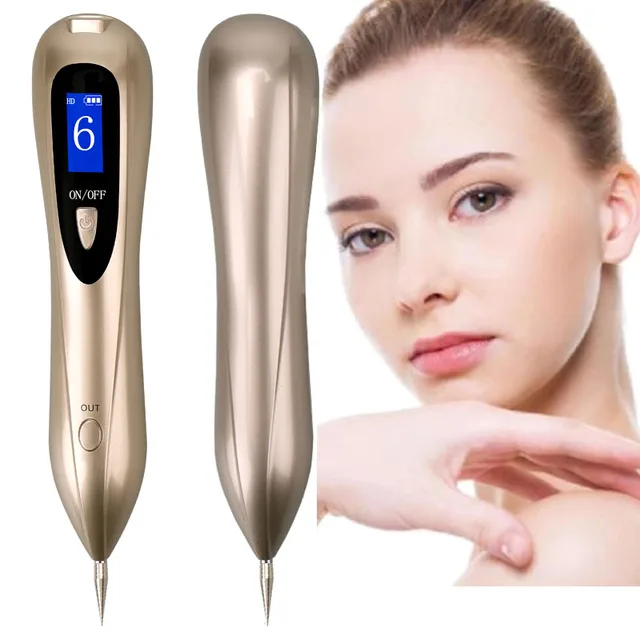 Laser Plasma Pen Face Skin Dark Spot Remover Mole Tattoo Removal Machine Facial Freckle Tag Wart
