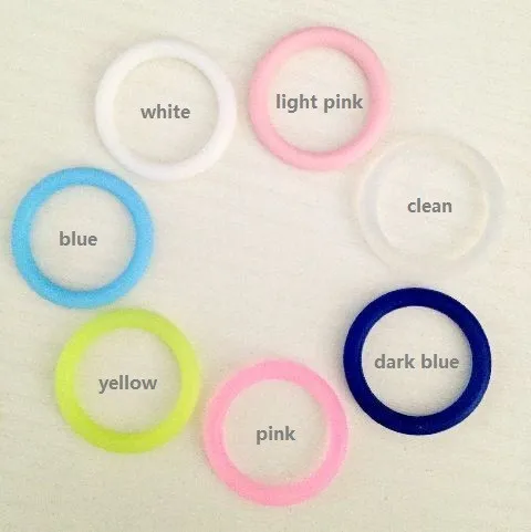 

25pcs Silicone Mam Adapter O Ring / Pacifier Dummy Ring 21mm Food Grade Silicone clear O rings