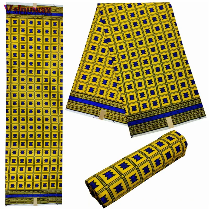 

Guaranteed wax block prints dutch style wax veritable african wax prints fabric for 100%polyester for nigerian dress QD-DL1514#