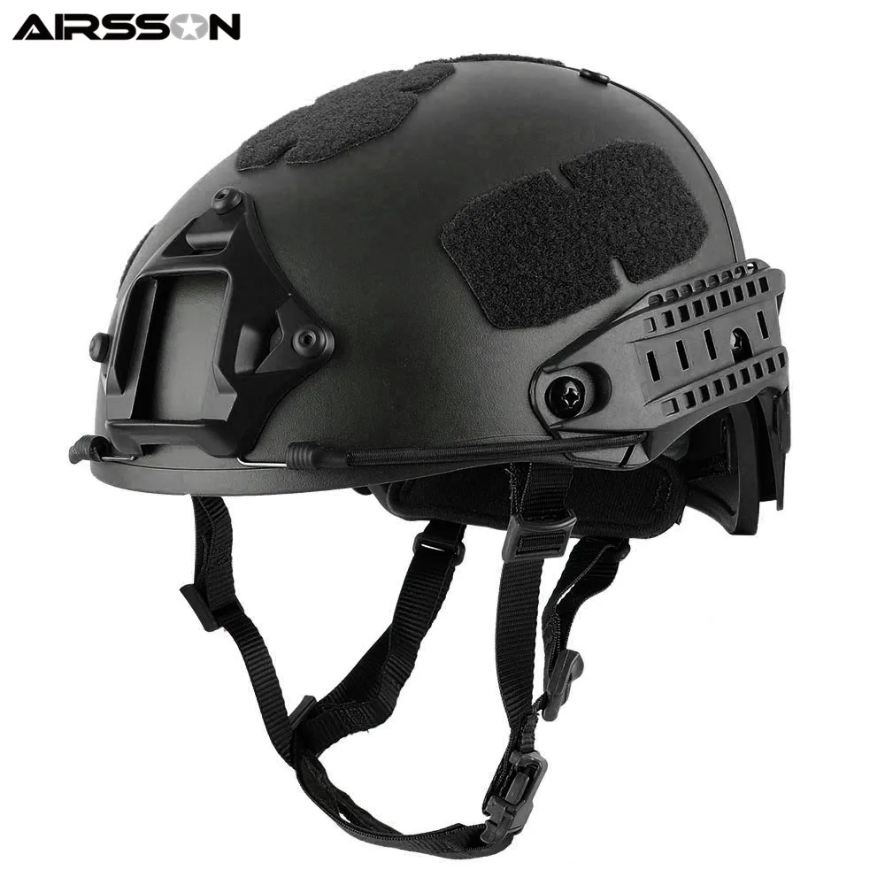 

FMA Airsoft Helmet Tactical Military General Suspension System Assault Head Protector Adjustable Lanyards Padded Helmet Strap