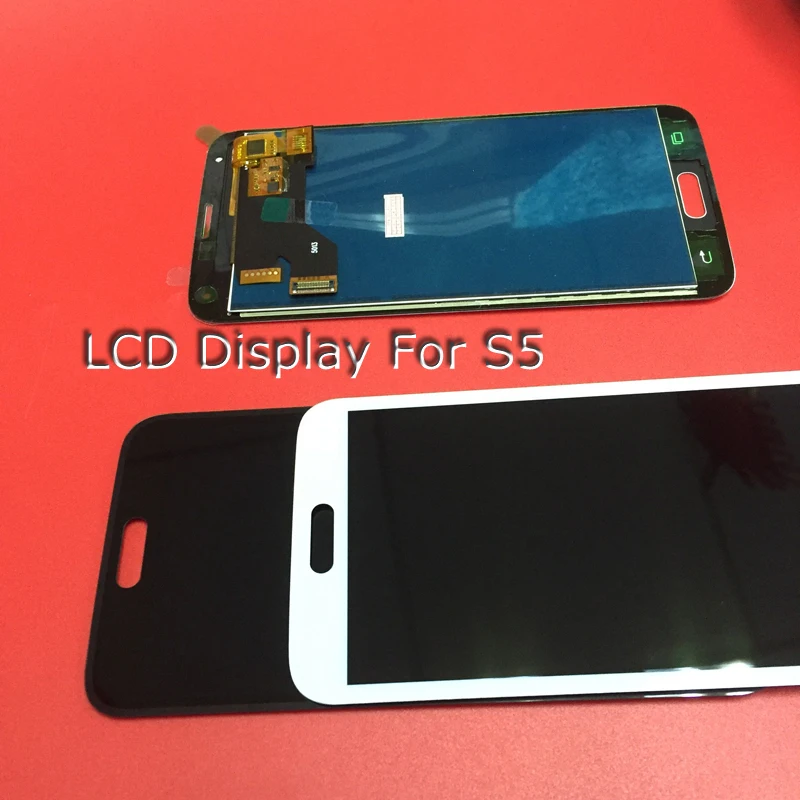

Compatible For Samsung S5 lcd SM-G900 SM-G900F G900 LCD Display + Touch Screen Digitizer With Free Tools