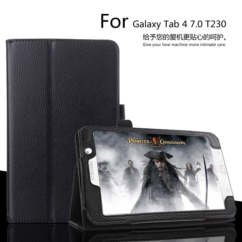 

Ultra Thin Folio Slim PU Leather Stand Book Cover Case For Samsung Galaxy Tab 4 T230 T231 T235 7.0 inch Tablet