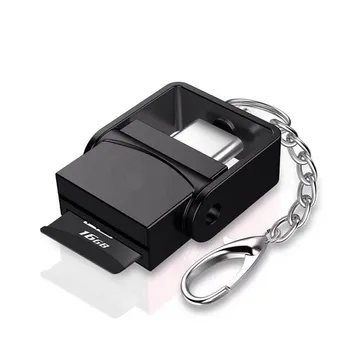 

2in1 USB 3.1 Type C USB-C TF Micro SD OTG Card Reader For Samsung Galaxy S9 high quality ABS material#T2