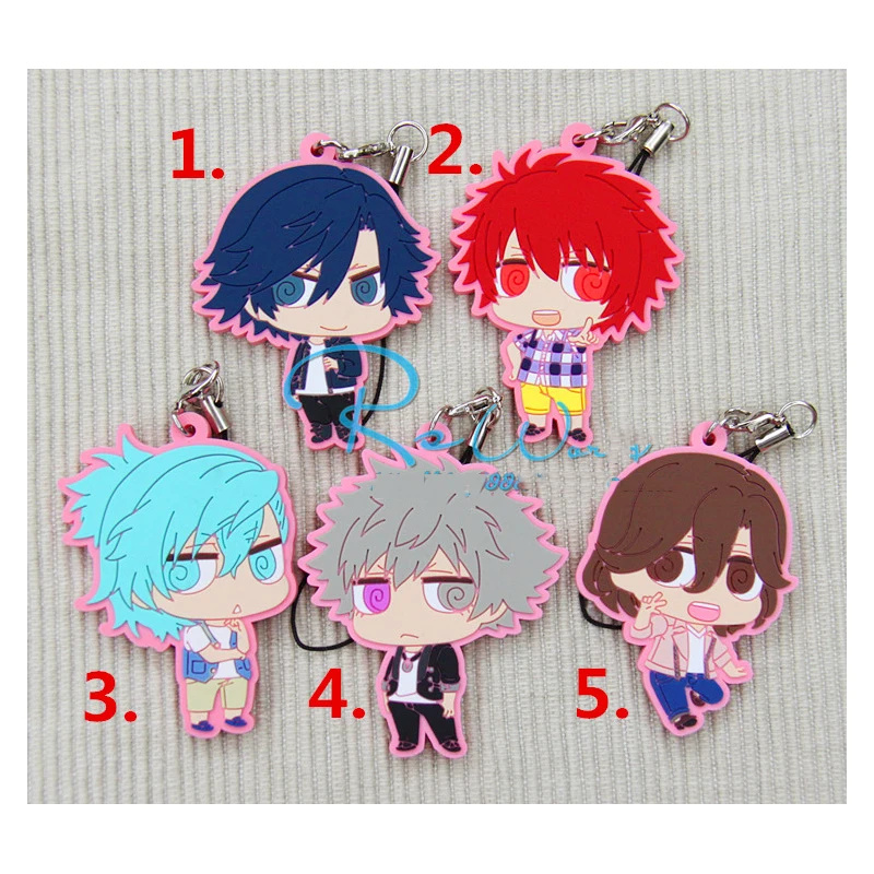 1 шт. аниме брелок Uta No Prince Sama Kurusu Syo Nanami Haruka Ittoki для телефона подвеска Portachiavi|anime