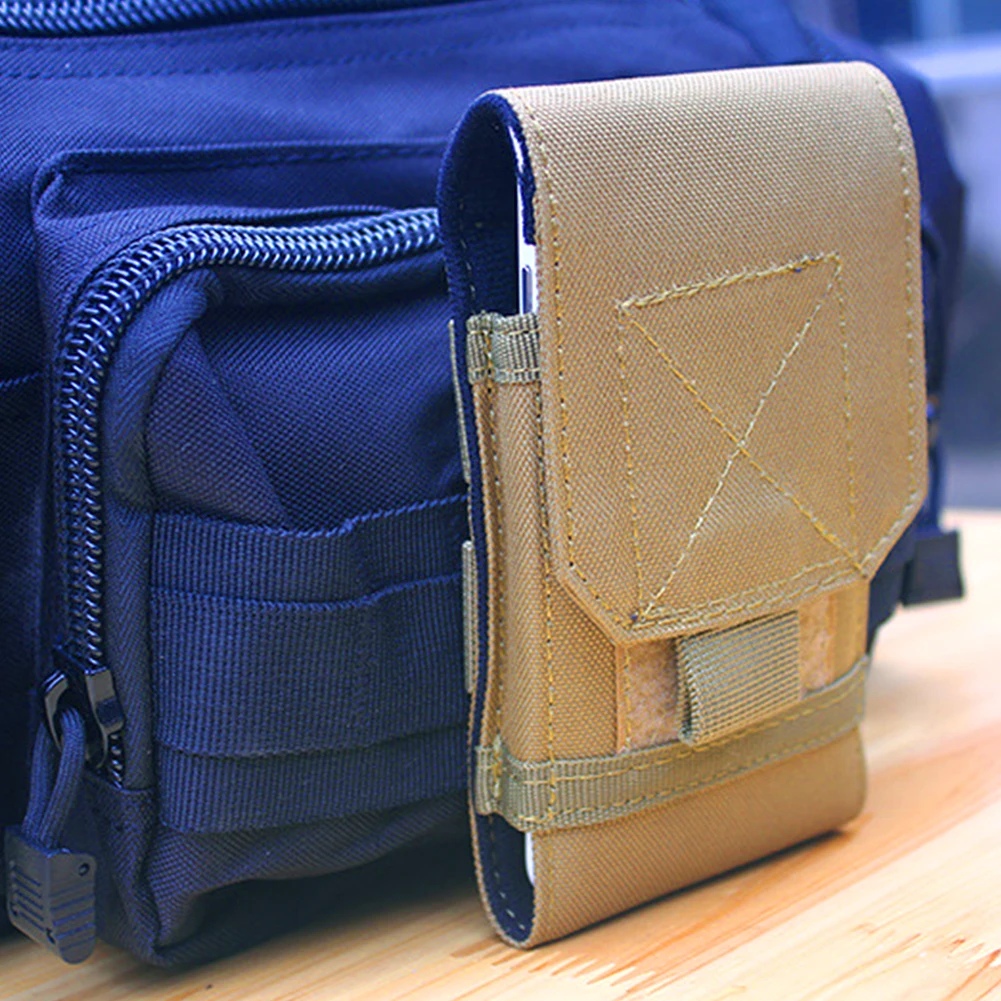 

New Unisex Belt Bag Men Women Nylon Military Waist Pouch Phone Case Cover Molle Holster Army Camo Belt Pouch Bag Wallet #0809