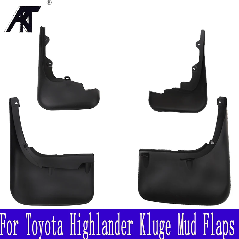 

Car Mud Flaps For Toyota Highlander Kluger 2008 2009 2010 Pre-facelift Mudflaps Splash Guards Mud Flap Mudguards Fender Set