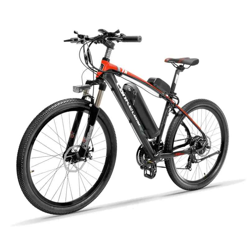 Best 26inch electric mountian bicycle 48v lithium battery 400w high speed motor Lightweight 6061 frame range 80-120km Hydraulic EMTB 0