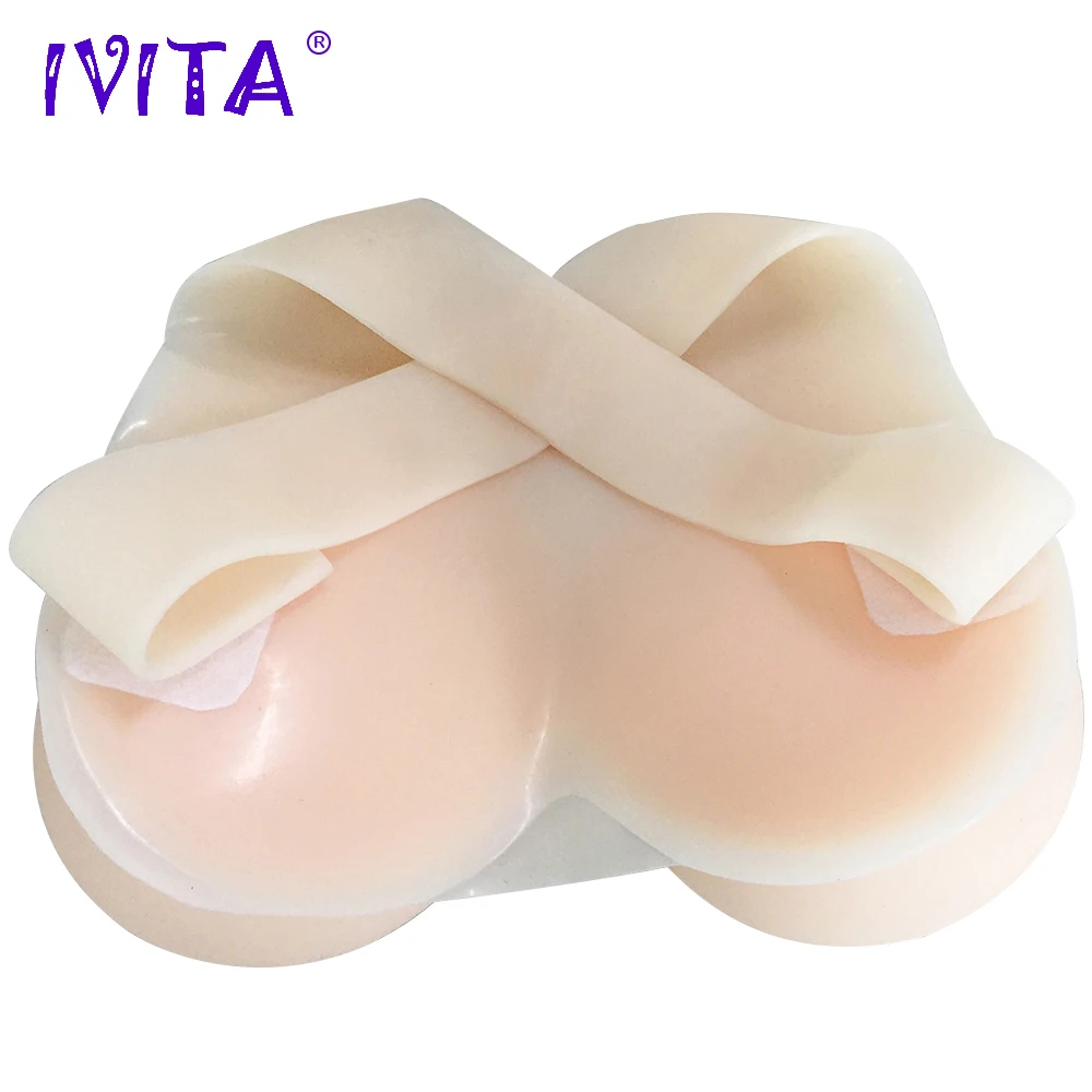 Реалистичные силиконовые формы для груди IVITA 2800 г искусственные детской