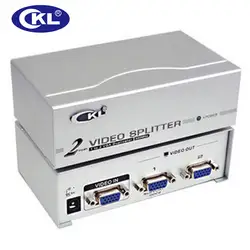 CKL-132 2 Порт VGA SPLITTER Металлический корпус, 1 в 2 из VGA Дистрибьютор 350 МГц