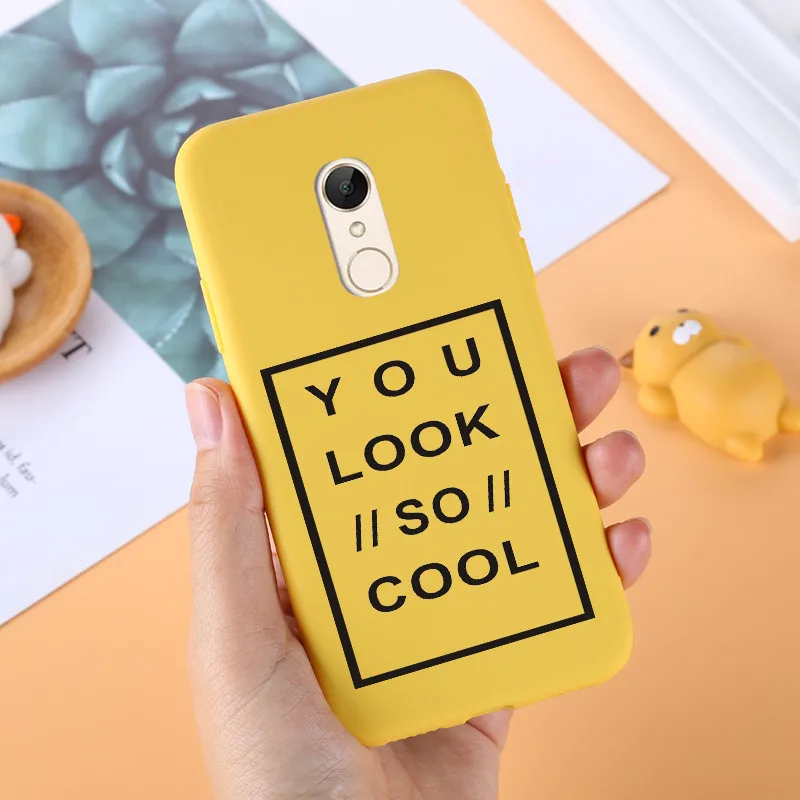 Soft TPU For Xiaomi Redmi 5 Case Cover Xiaomi Redmi 5 Plus Case Painted Soft Silicone Phone Back Case FOR Redmi 5 /5Plus Cases