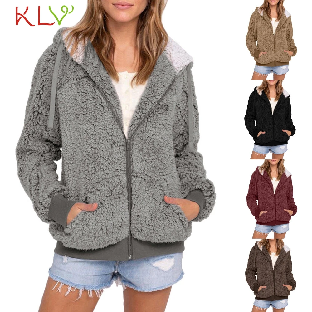 

Women Jacket Winter Long 2018 Hooded Parka Pocket Sweater Plus Size Ladies Chamarra Cazadora Mujer Coat For Girls 18Oct23