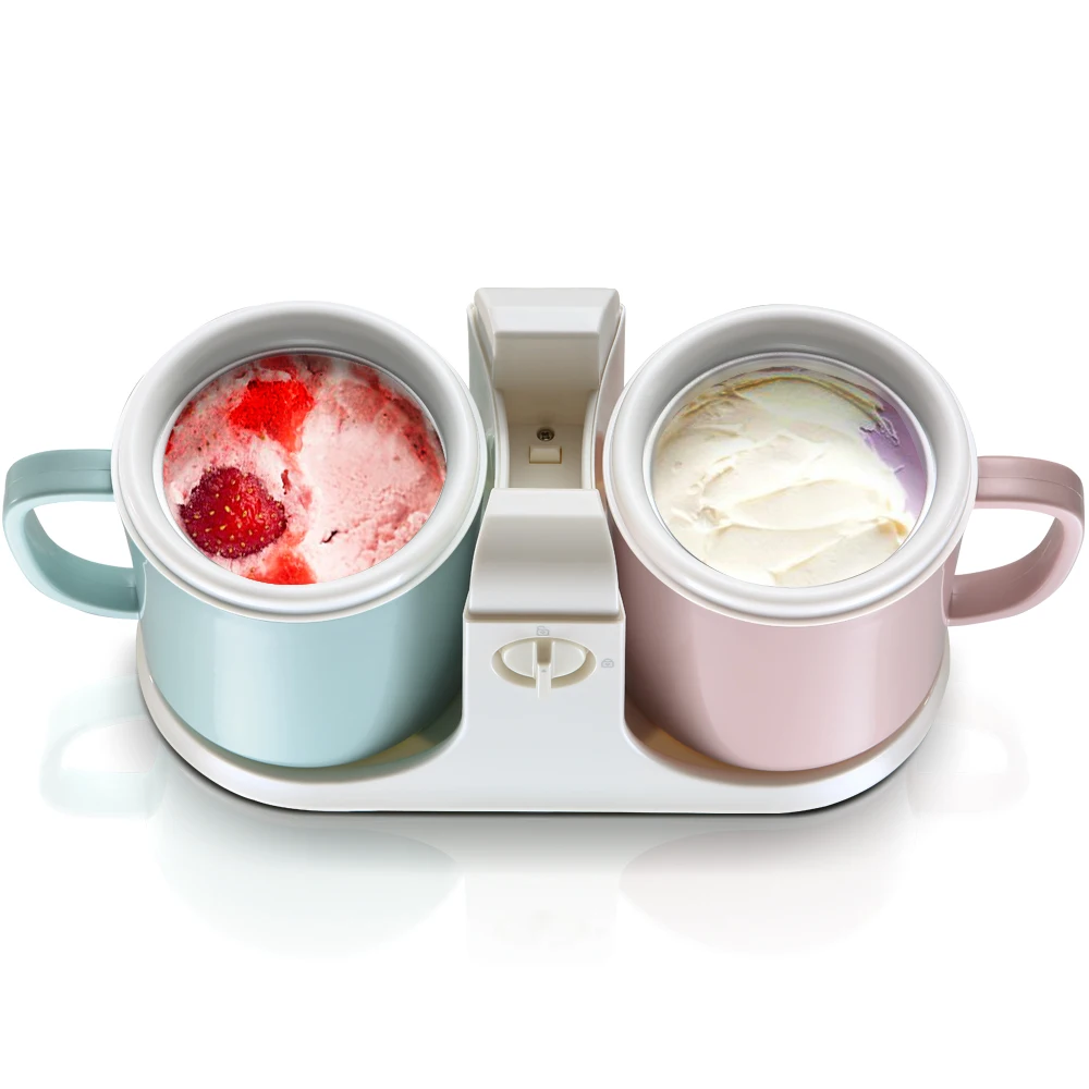 

Household Automatic Fruit Ice Cream Machine Mini Child DIY Ice Cream Maker Kitchen Appliances