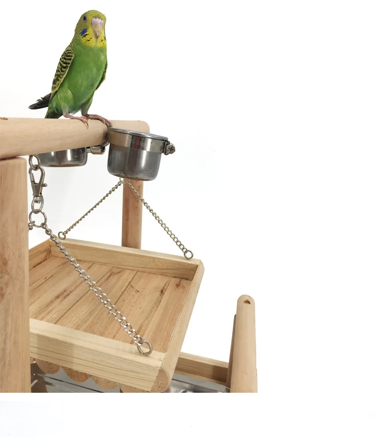 Ультра легкий ножной браслет Кольцо Попугай тренировочная площадка нашест для птиц твердой древесины starling pigeon деревянные принадлежности WF629223