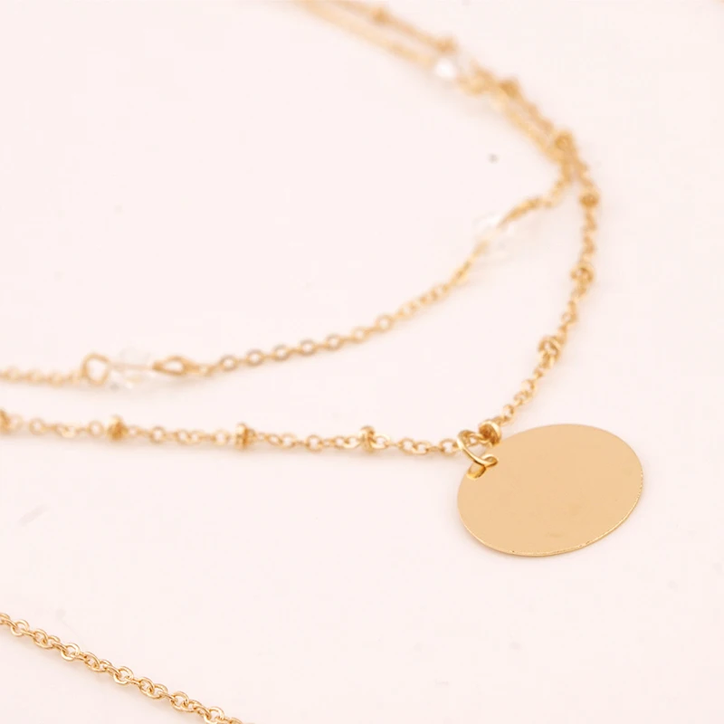 Для женщин Европейский Акриловые Jewelry колье цвета: золотистый Серебристый