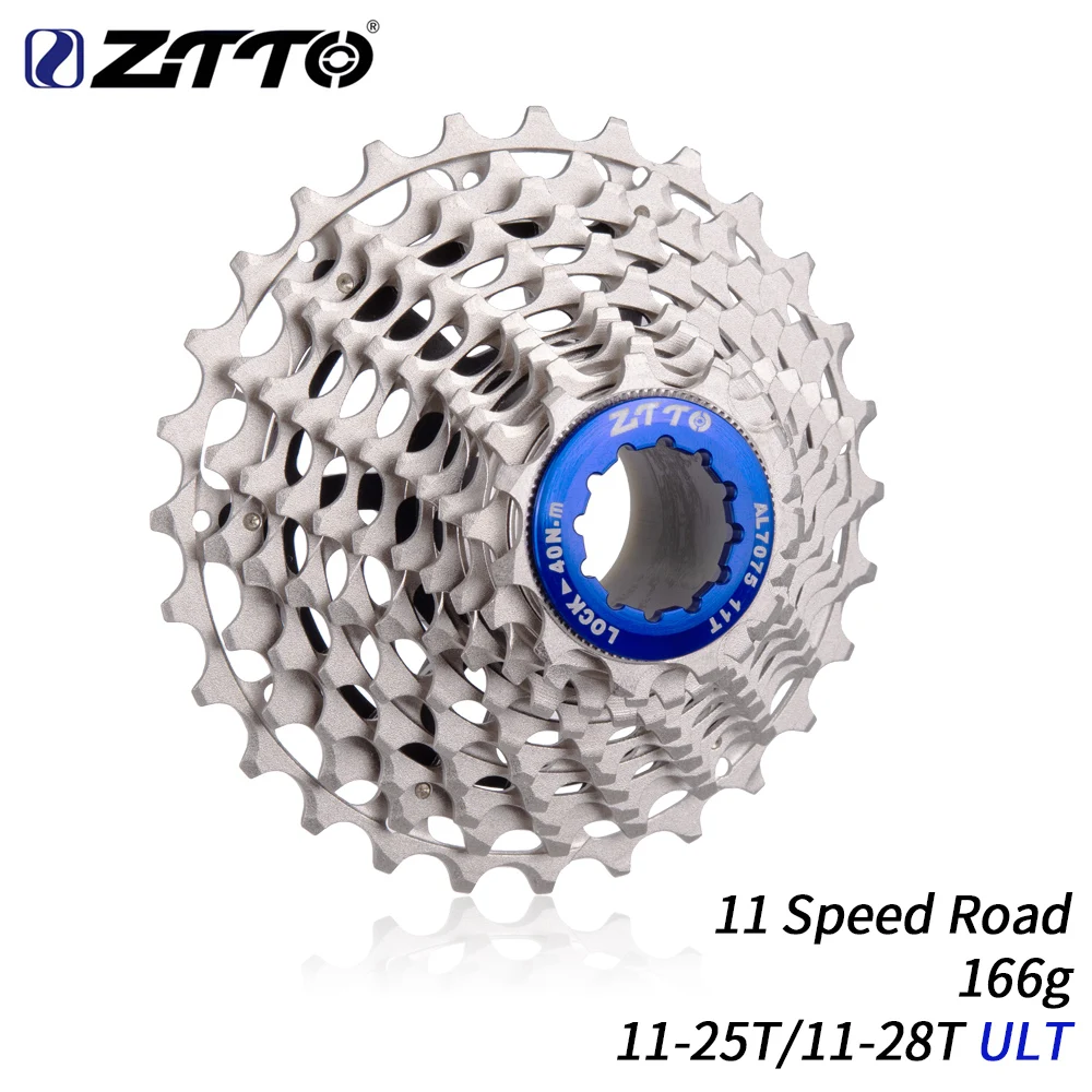 ZTTO Ultimate 11 Speed 28T ULT 25T Cassette 11Speed Freewheel  Ultraight Bicycle Cassette Durable Sprocket DA 9100 For Road Bike